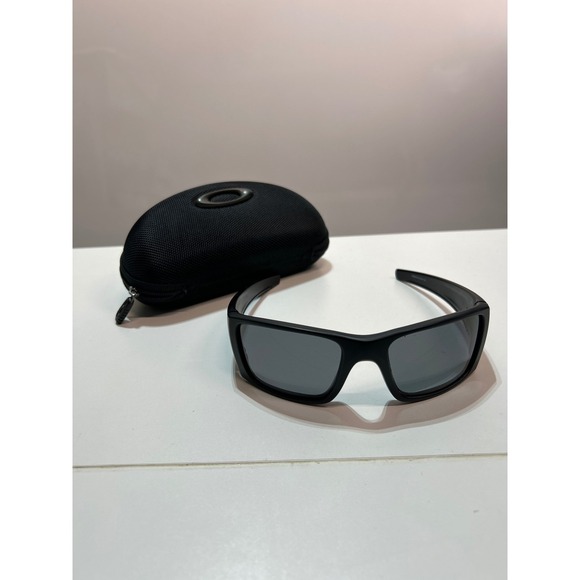 Oakley Det Cord Mens Sunglasses Matte Black Rectangular Eyewear - Picture 1 of 6